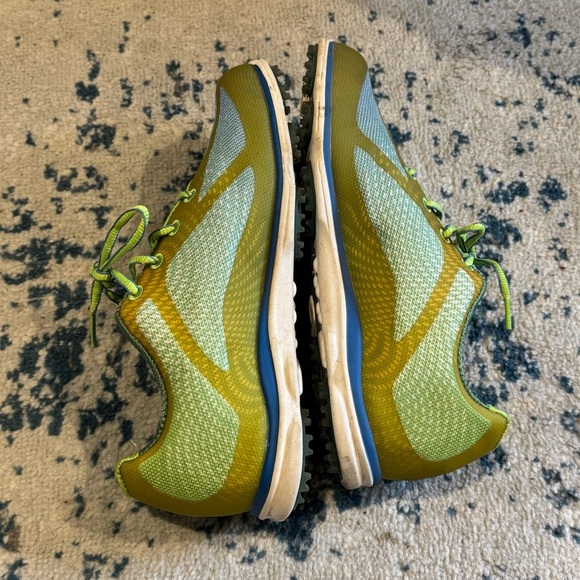 Footjoy Empower Spikeless Athletic Golf Shoe Womens Size 8 98001 Blue Yellow - Picture 4 of 8